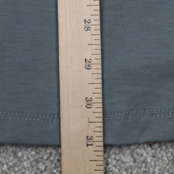 Cuts Curve-Hem Polo Shirt Adult 2XL XXL Green PYCA Pro Short Sleeve Pullover - Picture 12 of 13